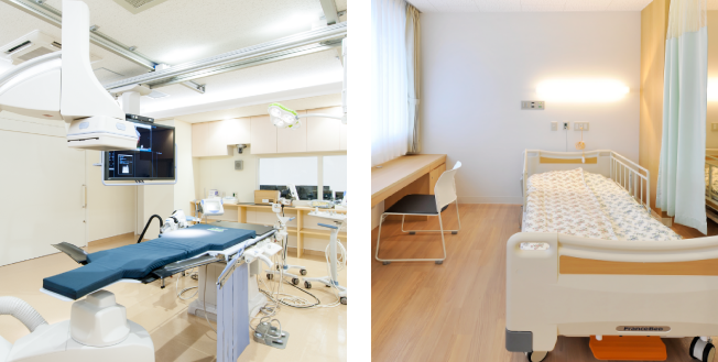 カテーテル検査・治療を受けられる方の主な流れ